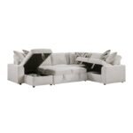 9702BE*3LC3R 3-Piece Sectional with Pull-out Bed and Hidden Storage - Image 7