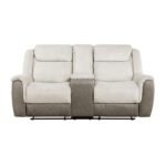 9703BE-2 Double Reclining Love Seat with Center Console