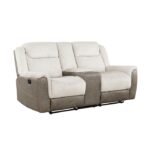 9703BE-2 Double Reclining Love Seat with Center Console - Image 2