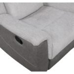 9703GY-2 Double Reclining Love Seat with Center Console - Image 6