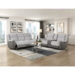9703GY-3 Double Reclining Sofa - Image 8
