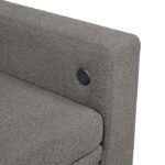 9705DB*42AVC Sectional with Two Chaises, Pull-out Bed, Shelves and Charging Ports - Image 5
