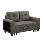 9705DB-2* Love Seat with Pull-out Bed, Shelves and Charging Ports