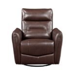 9713BRW-1SW Swivel Glider Reclining Chair