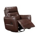 9713BRW-1SW Swivel Glider Reclining Chair - Image 6