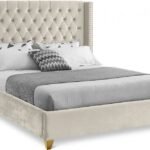 Barolo Velvet Upholstered Bed