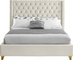 Barolo Velvet Upholstered Bed - Image 3