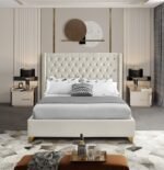 Barolo Velvet Upholstered Bed - Image 4