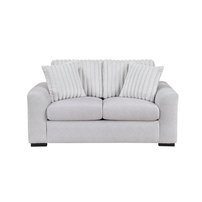 9720GRY-2_noBG___l.jpg 9720GRY-2 Love Seat - Image 1