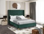 Barolo Velvet Upholstered Bed - Image 2