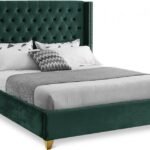 Barolo Velvet Upholstered Bed