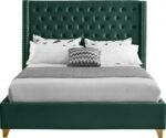 Barolo Velvet Upholstered Bed - Image 3