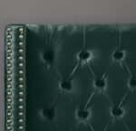 Barolo Velvet Upholstered Bed - Image 7