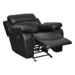 9724BLK-1 Glider Reclining Chair - Image 6