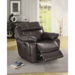 9724BRW-1 Glider Reclining Chair - Image 7