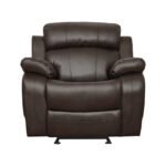 9724BRW-1 Glider Reclining Chair