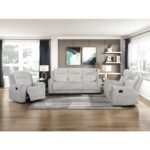 9728LGY-3 Double Reclining Sofa - Image 8