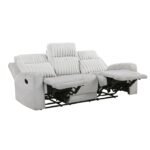 9728LGY-3 Double Reclining Sofa - Image 4