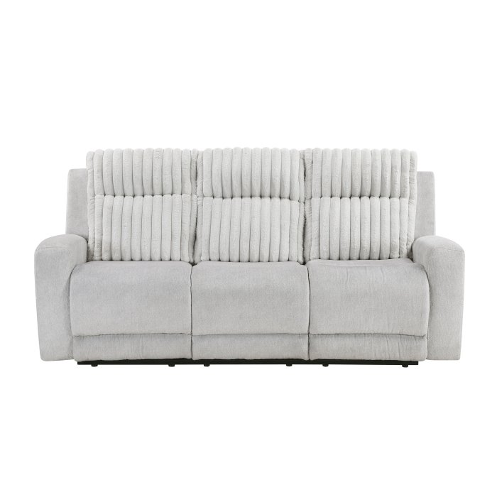9728LGY-3_noBG___l.jpg 9728LGY-3 Double Reclining Sofa - Image 1