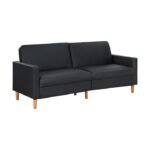 9730BLK-3CL Convertible Sofa Bed - Image 2