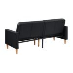 9730BLK-3CL Convertible Sofa Bed - Image 4