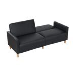9730BLK-3CL Convertible Sofa Bed - Image 6