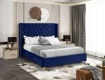 Barolo Velvet Upholstered Bed - Image 2