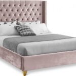 Barolo Velvet Upholstered Bed