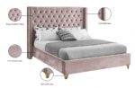 Barolo Velvet Upholstered Bed - Image 9
