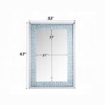 Nysa Accent Mirror W/Led - Image 2