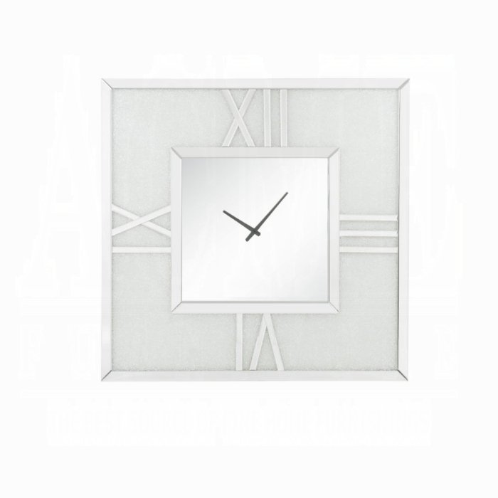 97730.jpg Noralie Wall Clock W/Led - Image 1