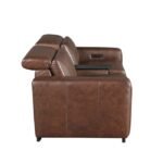 9790BRW-2CNPWH* Power Double Reclining Love Seat with Center Console, Power Headrest and Charging Ports - Image 4