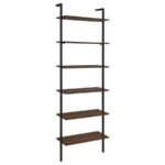 OWENS 3-PIECE 96-INCH WALL MOUNTED BOOKSHELF SET WALNUT - Image 9