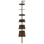 OWENS 3-PIECE 96-INCH WALL MOUNTED BOOKSHELF SET WALNUT - Image 10