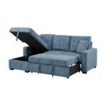 9816BU*2LCRL 2-Piece Sectional with Left Chaise, Pull-out Bed and Hidden Storage - Image 8