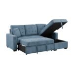 9816BU*2LLRC 2-Piece Sectional with Right Chaise, Pull-out Bed and Hidden Storage - Image 8