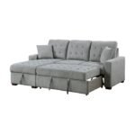 9816GY*2LCRL 2-Piece Sectional with Left Chaise, Pull-out Bed and Hidden Storage - Image 7