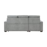 9816GY*2LCRL 2-Piece Sectional with Left Chaise, Pull-out Bed and Hidden Storage - Image 5