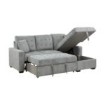 9816GY*SC 2-Piece Sectional with Right Chaise, Pull-out Bed and Hidden Storage - Image 8