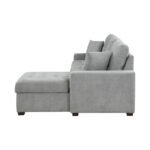 9816GY*SC 2-Piece Sectional with Right Chaise, Pull-out Bed and Hidden Storage - Image 4