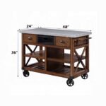 Kailey Kitchen Cart - Image 2
