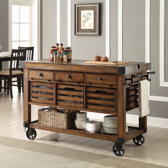 98184_1.jpg Kaif Kitchen Cart - Image 1