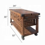 Kaif Kitchen Cart - Image 2