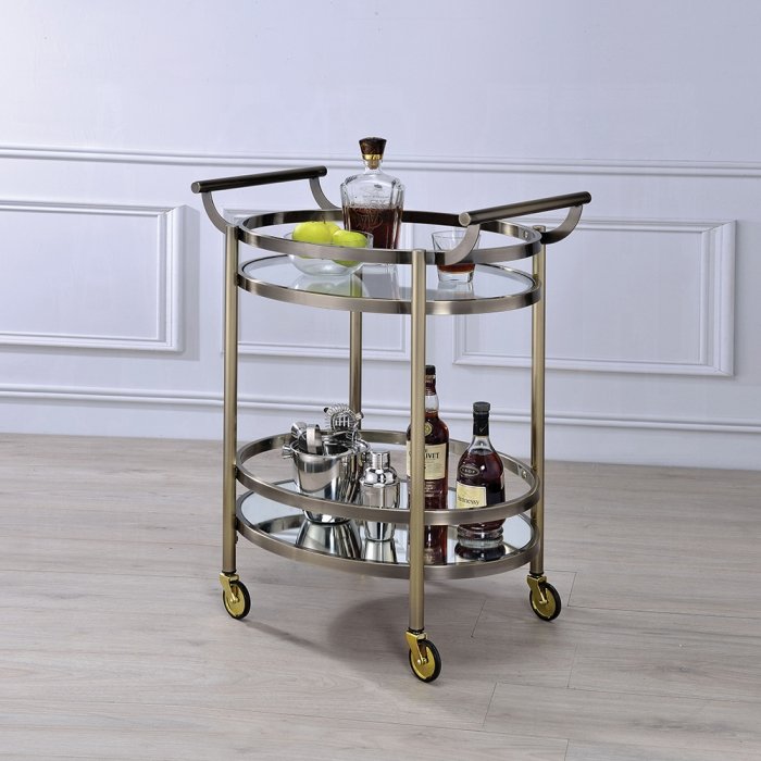 98190_1.jpg Lakelyn Serving Cart - Image 1
