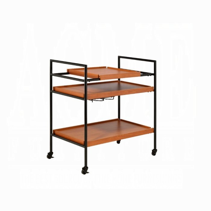 98675.jpg Oaken Serving Cart - Image 1