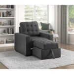 9916DG-1 Chair with Pull-out Ottoman - Image 7