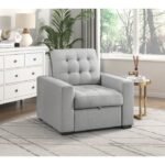 9916GY-1 Chair with Pull-out Ottoman - Image 6
