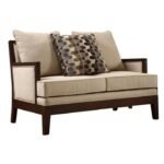 9918FA-2 LOVE SEAT, SHOW-WOOD