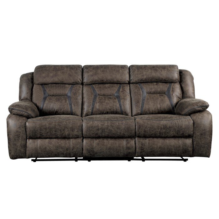 9989DB3_noBG_front__l.jpg 9989DB-3 Double Reclining Sofa - Image 1
