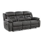 9989GY-3 Double Reclining Sofa - Image 2